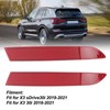 2PCS Rear Bumper Reflector Left Right PMMA ABS 63147419928 for