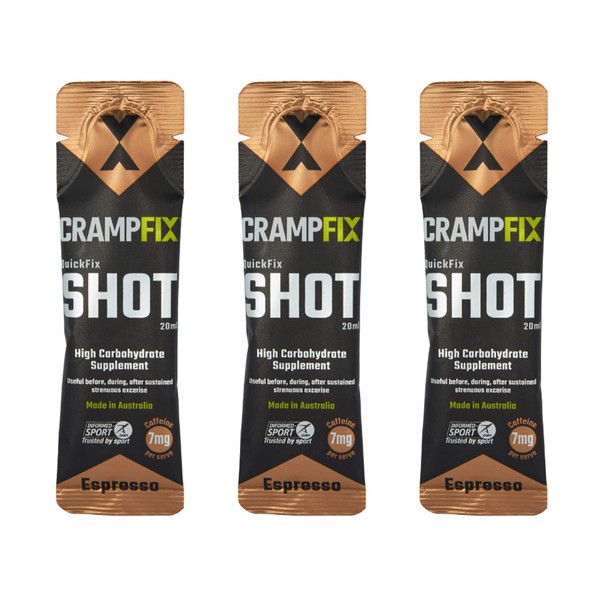 Crampfix QuickFix Shot Sachets - Fast & Effective Relief from