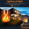 Otdair 96 LED Solar Lights Outdoor Upgraded 6 Pack, 43"