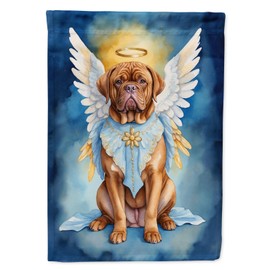 Caroline's Treasures DAC6993GF Dogue de Bordeaux My Angel Garden Flag Mailbox Flag Decorative Yard Flag Banner Outside Patio Artwork Yard Flower Beds, Garden Size, Multicolor