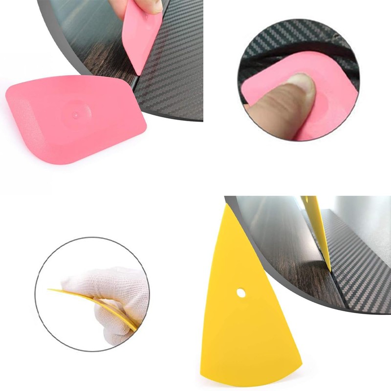 ANBOO 17Pcs Car Vinyl Wrap Tools, Car Window Tint Kit,