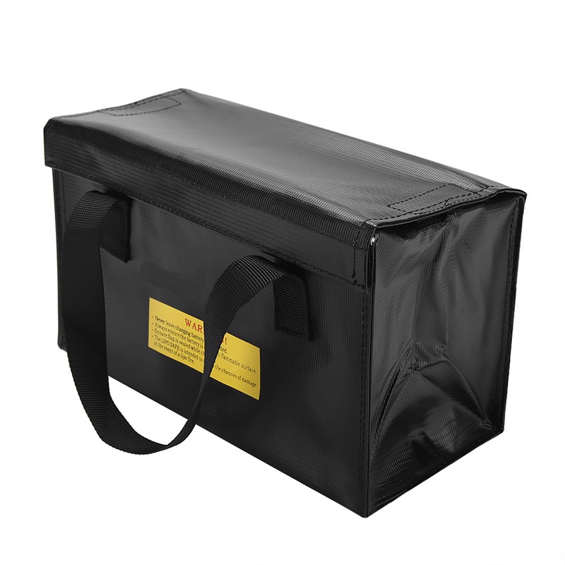 Explosionproof Lipo Battery Safe Bag Large Space Charging Batteries Storage