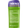 Lady Speed Stick Antiperspirant, Invisible Dry Powder Fresh, Twin pack,