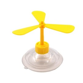 Owner Clan 3S Motorcycle Helmet Decorative Accessory Helicopter Yellow / 삼에스 오토바이 헬멧 장식 악세사리 헬리콥터 옐로우