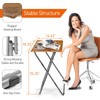 Garden 4 you Folding TV Tray Table Set of 2,