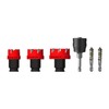 Diablo 6 pc Steel Demon Carbide Teeth Hole Cutter Set