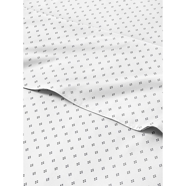 Blue Dot Pattern Sheets - 1 Flat & 1 Fitted