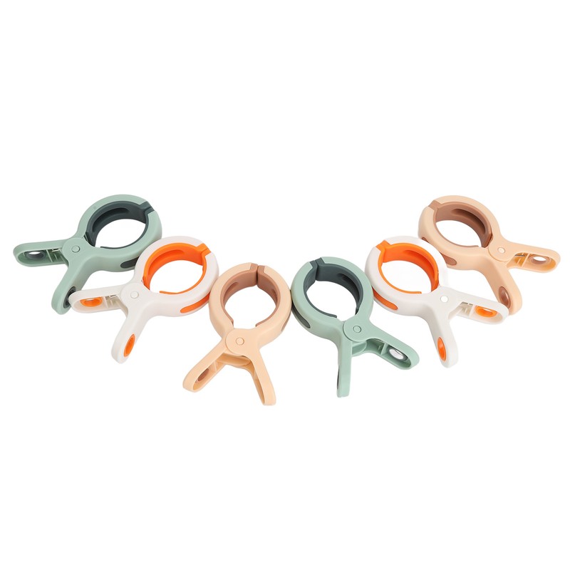 6PCS Beach Towel Clips Multifunctional Rustproof Windproof Quilt Drying Clip