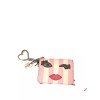 Victoria's Secret ID Card Case, Signature Stripe and lip keychain