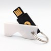 Printbtw Protective Case for Yubikey 5 NFC (USB-A) Scratch-Resistant (White)