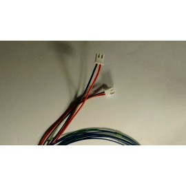 Unbranded Mini 1" Blue LED strips, On 24" Connector Plugs, Works with Woodland Scenics Hub