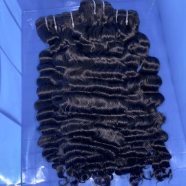 Top Grade Raw Unprocessed Single Donor Cambodian 100% Cuticle Aligned Bone Straight Hair Raw Hair Bundlesstyle: raw hair, color: 1 pcs bundle Wave curl, Stretched Length: 14 inch