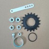 ZZRSDAN Silver Bicycle Coaster Brake Hub/Bike Brake Rear Hub 32