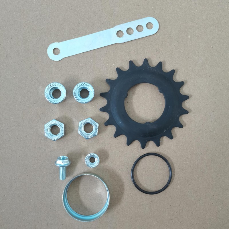 ZZRSDAN Silver Bicycle Coaster Brake Hub/Bike Brake Rear Hub 32