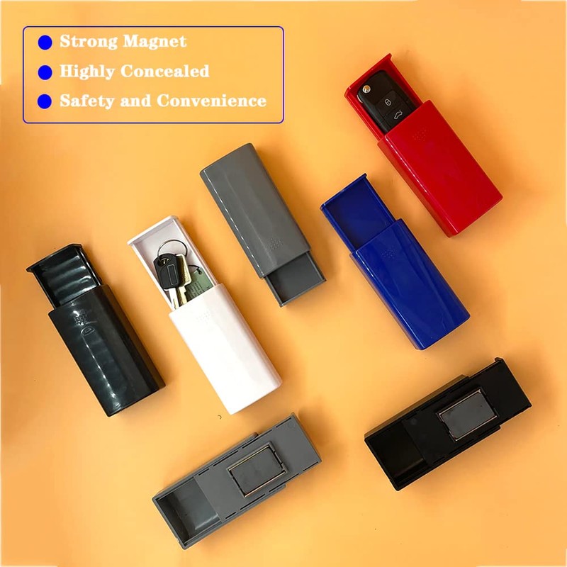 Magnetic Key Box Hide Key Cabinet Strong Magnet Car Key