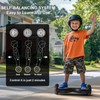 6.5" Adult Scooter, LED Lights & APP & Music Speaker,