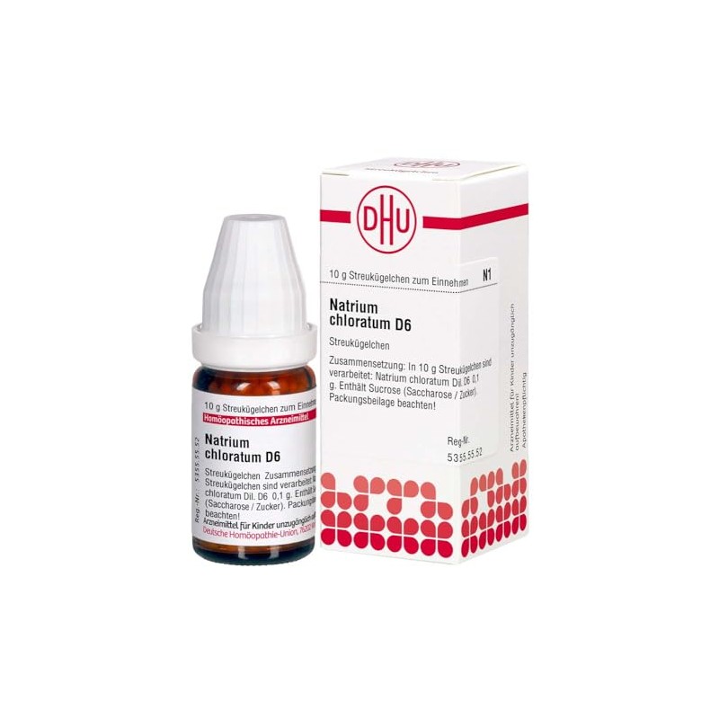 DHU Sodium Chloratum D6 Spreading Balls 10 g Globules