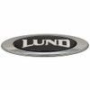 Lund Boat Raised Emblem Decal 2094234 | Logo Silver Black