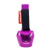 swisstrailbell® Mexico Edition Purple Bell: Black Mariposa, Purple Band, Bicycle