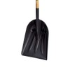Union Tools 1681500 Poly Snow Scoop with Hardwood Handle and