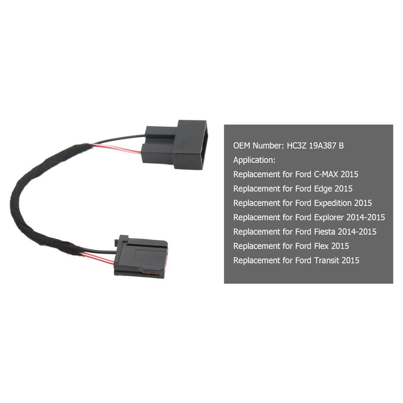 Car Media HUB Wiring Harness HC3Z 19A387 B Sensitive Flexible