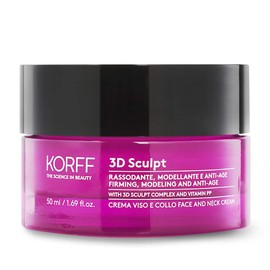 KORFF 3D Sculpt Anti-Wrinkle Face and Neck Cream Anti-Ageing Firming and Nourishing 50ml