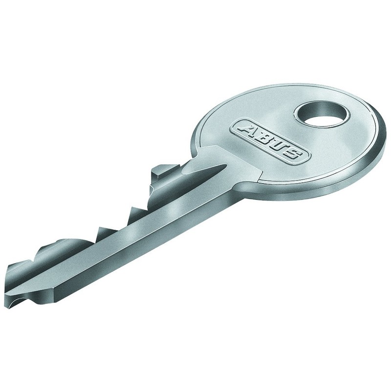 ABUS Türzylinder mit Knopf, Silber, 46857