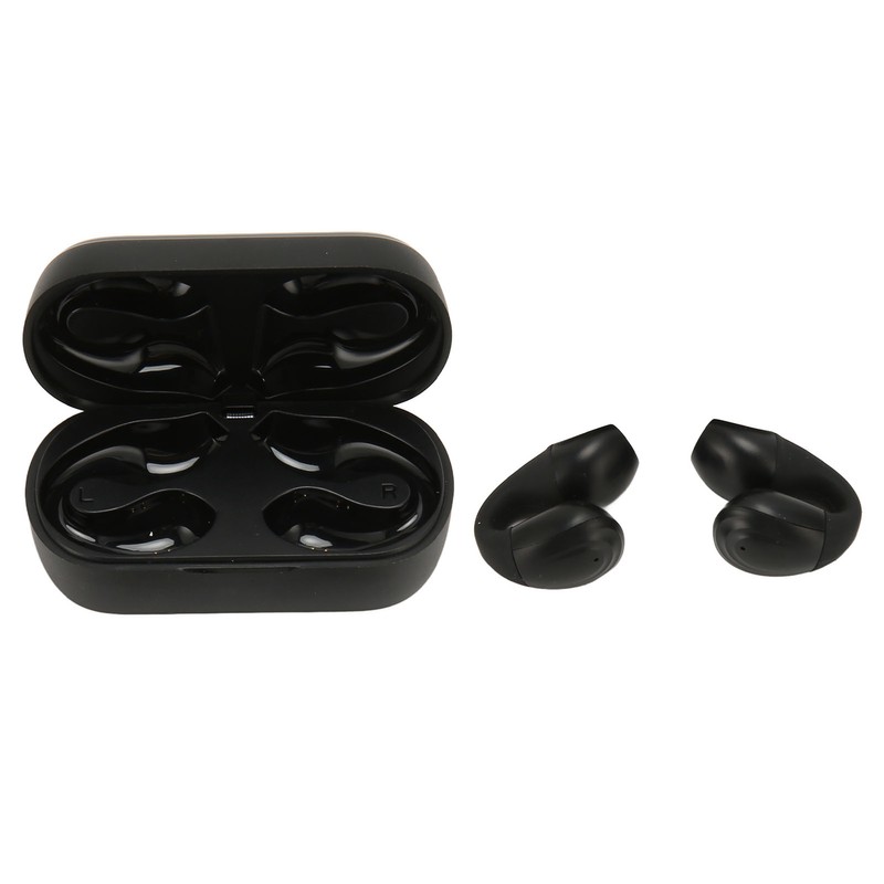 Bluetooth 5.3 Earbuds Noise Reduction Ear Clip Earphones Waterproof Open