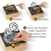 Bee Repeller Box with Spice Wooden Mosquito Repellent for Patio