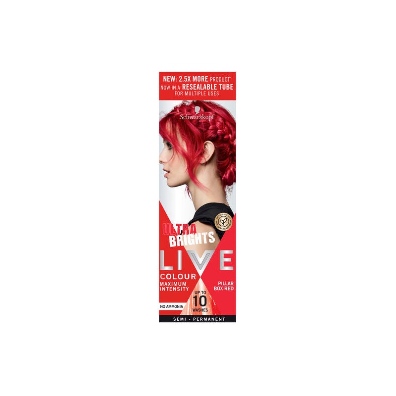 Schwarzkopf Live Colour Ultra Brights Pillar Box Red 75ml
