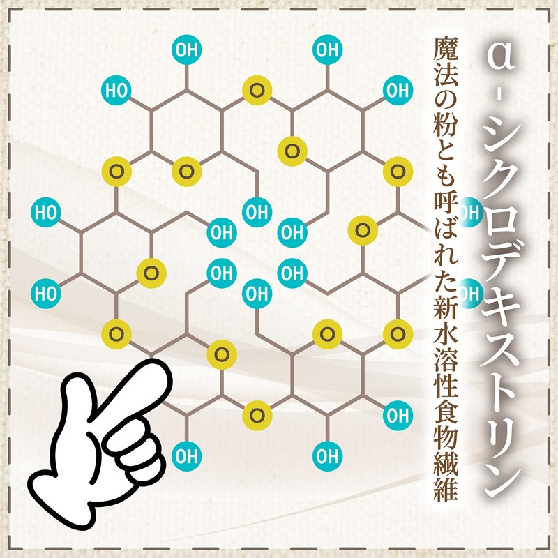 α-シクロデキストリン 600g 難消化水溶性食物繊維 サイクロデキストリン 環状オリゴ糖 計量スプーン付