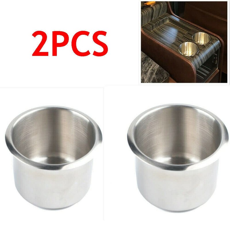 2Pcs Cup Drink Holder for Marine Boat Camper Truck RV