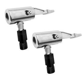 CYXZMYA 2 Stück Autoventil Adapter,Auto Luftpumpe Adapter,Ventilstecker,Autoventil Hebelstecker,Kompressor-Adapter,Hergestellt Aus Kupfer Und Zinklegierung,Geeignet Für Fahrrad Und Autoreifen