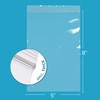 GPI - 5" X 8" Clear Plastic Zip Bags, 100