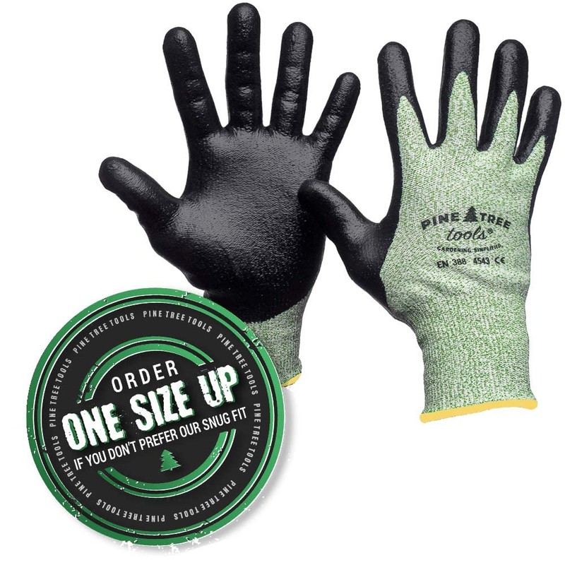 Pine Tree Tools Cut Resistant Gloves Level 5 | Anti