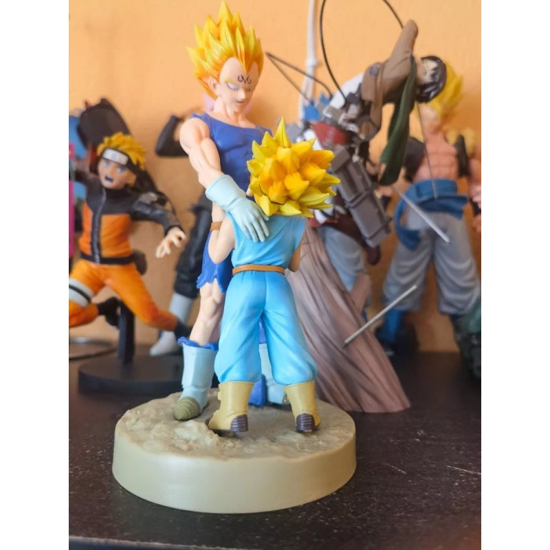 Jextech Figura De Colección Icónica Escena De Majin Vegeta Y