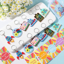 Echehi 30 Gifts For Students From Teachers, Class Gifts For 30 Children With 30 Keyrings, Cards, Gift Bags, Year 6 Leavers Gifts, School Leavers Gifts, End Of Term Gifts For Children