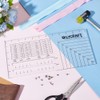 OLYCRAFT Rivets Placement Template Zip Ruler 2.5 mm Hole Clear
