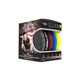 The Rag Company - Buff and Shine Reflection Artist Complete 6" Buffing Kit - Combination of Five Pads, URO line, Easy to Use Combo