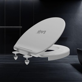 Safe Buns™ – Slip-Resistant Toilet Seat | Stable & Comfortable Design | Soft-Close, Easy-Clean, Universal Fit | Round & Elongated