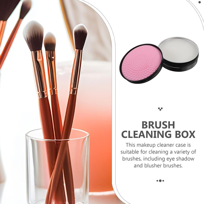 SEWACC Limpiador de Brochas de Maquillaje 100g Jabón Cara para