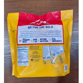 Pacific Gold 2-PACK New Pacific Gold Original Beef Jerky Multi Pack 12 ct, 15 oz Each pack