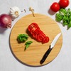 Basketball Shaped Serving & Cutting Board, 12" Diameter
