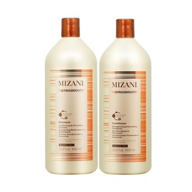 Mizani Thermasmooth Shampoo and Conditioner 33.8 oz-smoothing