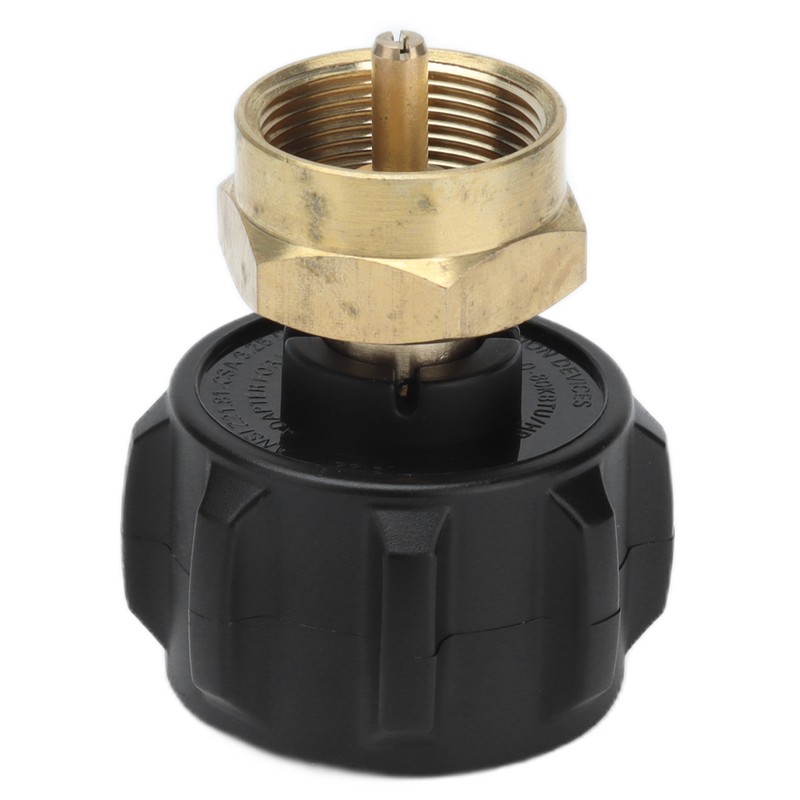 Refill Adapter Tank Cylinder Coupler Gas Propane Regulator Valve Accessory