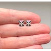 Panda Earrings 925 Sterling Silver