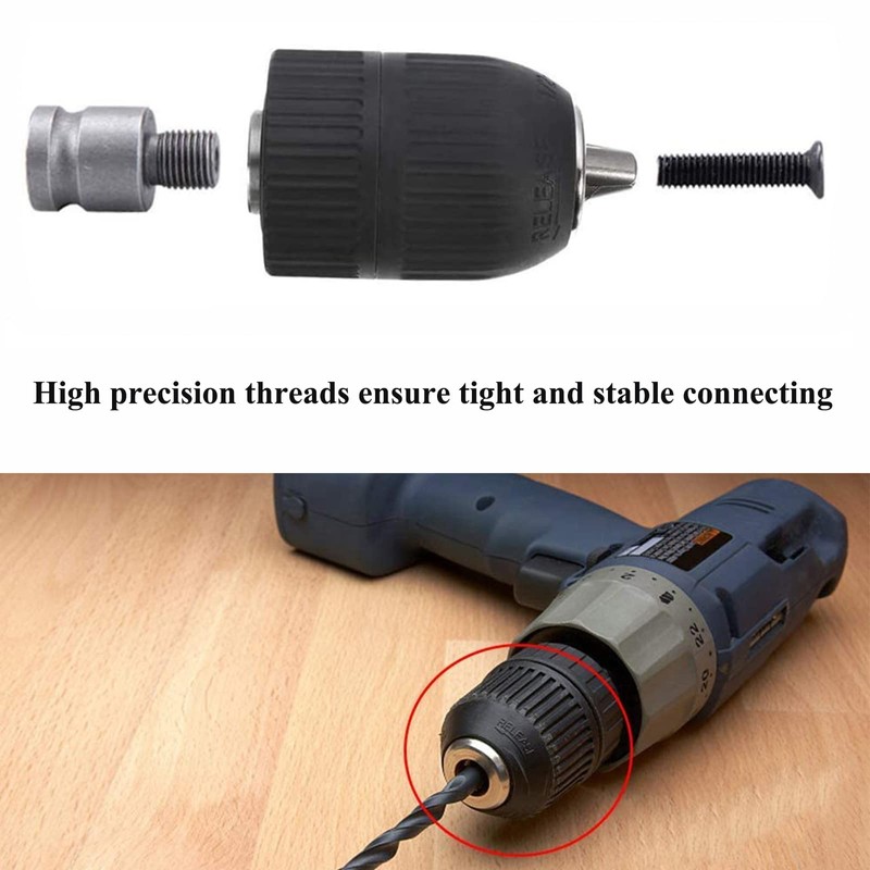 Secwell Keyless Chuck with SDS Plus Adapter 2 mm -