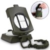 DLAND Compass Waterproof Hiking Military Navigation Compass with Pouch Lanyard,