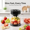 Fruit Slicer Cup, 2-in-1 Detachable Strawberry Slicer & Dicer