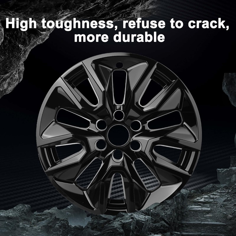 TULALUX Wheel Skins Compatible with Chey Silverado 1500; Tahoe; Suburban